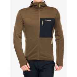 Bluza rozpinana męska Berghaus Ridge-Hiker Hoody. Brązowe bluzy męskie Berghaus, m, bez wzorów, bez kaptura. Za 402.99 zł.