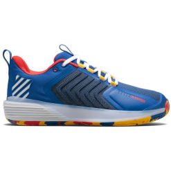 Buty do tenisa męskie K-Swiss Ultrashot 3 Allcourt. Brązowe buty sportowe męskie K-SWISS, z materiału, bez zapięcia, tenisowe. Za 879.00 zł.
