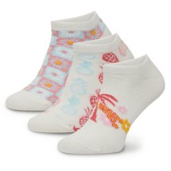 Skarpety krótkie Billabong. Białe skarpety damskie Billabong, bez wzorów. Za 24.99 zł.