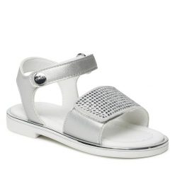 Sandały Liu Jo. Szare sandały dziewczęce Liu Jo, bez zapięcia. Za 299.99 zł.