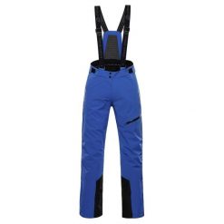 Spodnie damskie narciarskie 20.000 Alpine Pro Werada 2. Niebieskie spodnie materiałowe damskie Alpine Pro, na zimę, bez wzorów, sportowe, narciarskie. W wyprzedaży za 729.00 zł.