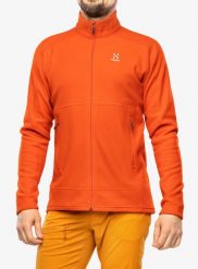 Bluza polarowa męska Haglofs Buteo Mid Jacket. Brązowe bluzy męskie Haglöfs, na lato, m, bez wzorów, z materiału, bez kaptura. Za 230.99 zł.