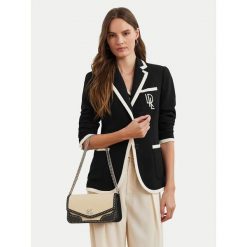 Torebka LAUREN RALPH LAUREN. Białe torebki do ręki damskie Lauren Ralph Lauren, bez wzorów, wizytowe, bez dodatków. Za 809.99 zł.