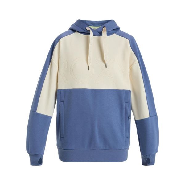 Bluza z kapturem dla Kobiety LIBERTY Niebieski. Niebieskie bluzy damskie Roxy, bez wzorów, z dzianiny, z kapturem. Za 459.99 zł.