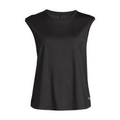 Top sportowy damski Casall. Czarne obuwie sportowe damskie Casall, bez wzorów, z elastanu, na fitness i siłownię. W wyprzedaży za 144.65 zł.