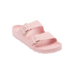 Sandały Holster Sundreamer. Czerwone klapki damskie HOLSTER, bez wzorów, bez obcasa. Za 239.00 zł.