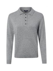 IPURI sweter z kaszmiru Kobiety Kaszmir szary, M. Szare swetry damskie IPURI, m, bez wzorów, z kaszmiru, eleganckie, bez kołnierzyka, bez ramiączek, bez kaptura. Za 949.95 zł.