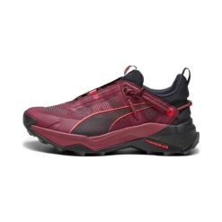 Buty trekkingowe PUMA Explore NITRO dla kobiet - Dark Jasper-Black-Fire Orchid. Czarne obuwie sportowe damskie Puma, do biegania. Za 404.45 zł.