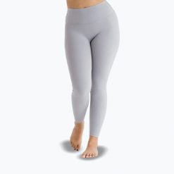 Legginsy NEBBIA Active High-Waist Smart Pocket. Szare legginsy damskie Joy in me, bez wzorów, z podwyższonym stanem, na fitness i siłownię. Za 169.99 zł.