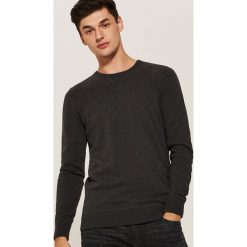 Gładki sweter - Czarny. Czarne swetry przez głowę męskie House. Za 59.99 zł.