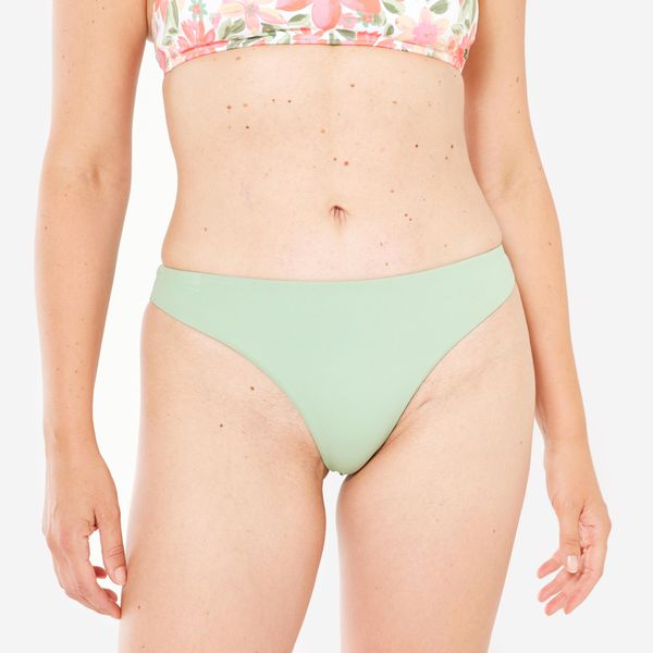 Dół kostiumu kąpielowego surfingowego damski Roxy Mini. Zielone bikini damskie Roxy, xl, bez wzorów. W wyprzedaży za 79.99 zł.