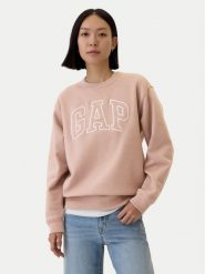 Gap Bluza 554936-36 Różowy Regular Fit. Czerwone bluzy damskie GAP, s, bez wzorów, z bawełny, bez kaptura. Za 159.99 zł.