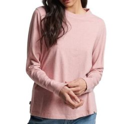 Koszulka turystyczna damska SuperDry Vintage Logo Emb. Czerwone koszulki sportowe damskie Superdry., xs, bez wzorów, z bawełny, bez kołnierzyka, bez ramiączek. W wyprzedaży za 75.00 zł.