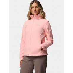 Sweter Damski Columbia Fast Trek II. Czerwone swetry damskie Columbia, bez wzorów, sportowe, bez kołnierzyka, bez ramiączek, bez kaptura. Za 249.00 zł.