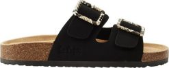 Lee Cooper Klapki damskie Lee Cooper czarne LCW-26-35-4450LA 37. Czarne klapki damskie Lee Cooper, bez wzorów, sportowe, bez obcasa. Za 89.98 zł.