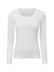 Marie Lund koszulka z długim rękawem Kobiety Dżersej biały, S. Białe t-shirty damskie Marie Lund, s, bez wzorów, z dżerseju, bez kołnierzyka. Za 99.95 zł.