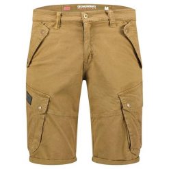 Bermudy Geographical Norway PRODOL EO MEN 063 khaki męska (SX1427H/GNO-Kaki). Zielone krótkie spodenki sportowe męskie Geographical Norway, m, bez wzorów, trekkingowe. Za 149.00 zł.