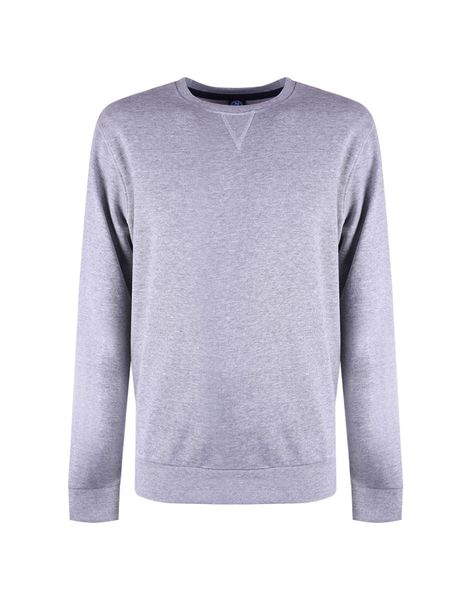 Bluza trekking męska. Szare bluzy męskie North Sails, m, z aplikacjami, z bawełny, bez kaptura. Za 198.00 zł.