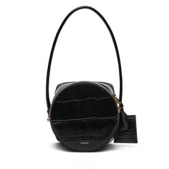 Torebka JACQUEMUS. Czarne torebki do ręki damskie JACQUEMUS, bez wzorów, klasyczne, bez dodatków. Za 4,039.00 zł.