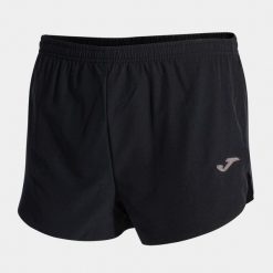 Szorty do biegania męskie Joma Olimpia. Czarne krótkie spodenki sportowe męskie Joma, m, bez wzorów, z elastanu, do biegania. Za 216.50 zł.