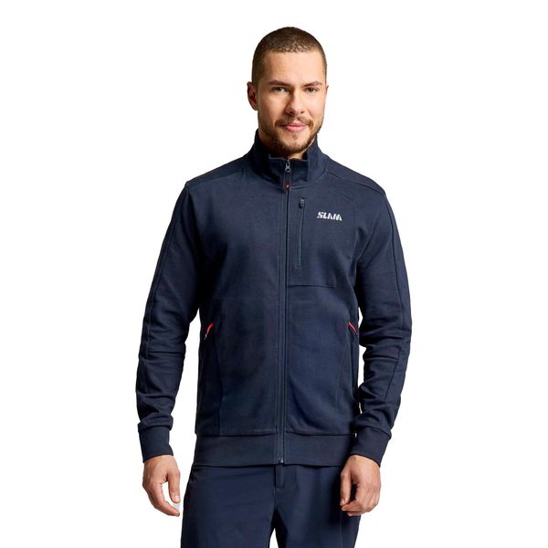 Bluza Sweter Dla Dorosłych Slam Deck Fz. Niebieskie bluzy męskie SLAM, na zimę, m, bez wzorów, z materiału, z kapturem. Za 569.99 zł.