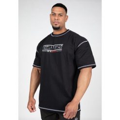 Saginaw Duże rozmiary Koszulka - Czarny. Czarne buty sportowe męskie GORILLA WEAR, bez zapięcia, na fitness i siłownię. Za 212.00 zł.