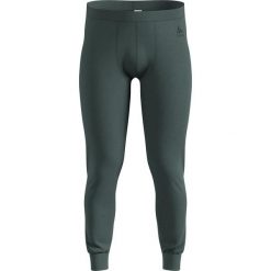 Spodnie Odlo BL BOTTOM long MERINO 200. Szare spodnie sportowe męskie Odlo, bez wzorów, z wełny, trekkingowe. W wyprzedaży za 370.29 zł.