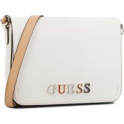 Torebka GUESS - HWBL66 91210 WHI. Białe listonoszki damskie marki Guess, z aplikacjami, ze skóry ekologicznej. Za 519.00 zł.