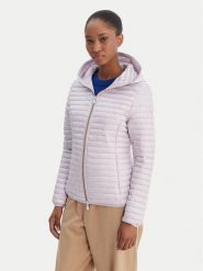Save The Duck Kurtka przejściowa D33620W IRIS22 Fioletowy Regular Fit. Fioletowe kurtki damskie SAVE THE DUCK, bez wzorów, z syntetyku, bez kaptura. Za 521.99 zł.