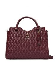 Guess Torebka Tamara HWGG23 23050 Brązowy ciemny. Brązowe torebki do ręki damskie Guess, z aplikacjami, ze skóry, bez dodatków. Za 634.99 zł.