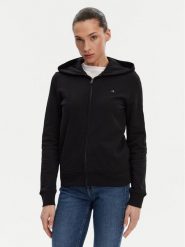 Calvin Klein Bluza K20K208426 Czarny Regular Fit. Czarne bluzy damskie Calvin Klein, xs, bez wzorów, z bawełny, bez kaptura. Za 259.99 zł.