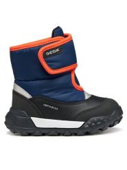 Geox Śniegowce B Trekkyup B Abx B566LA 054FU C0659 M Granatowy. Niebieskie buty zimowe chłopięce Geox, bez wzorów, z materiału, bez zapięcia. Za 239.99 zł.