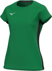 Koszulka damska Mizuno MZNRB. Niebieskie koszulki sportowe damskie Mizuno, xl, bez wzorów, z materiału, bez kołnierzyka, bez ramiączek, do biegania. Za 168.00 zł.