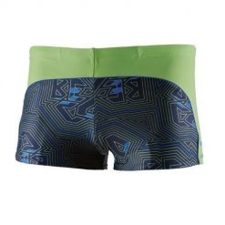 Beco bokserki kąpielowe granatowo-zielone. Zielone bokserki damskie 47 Brand, bez wzorów, z elastanu. Za 232.99 zł.