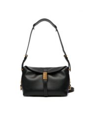 PINKO Torebka Saddle Baguette Mini AI 25-26 PLTT 105895 A1ZX Czarny. Czarne torebki do ręki damskie Pinko, bez wzorów, ze skóry, bez dodatków. Za 1,649.00 zł.