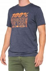 100% T-shirt 100% TRADEMARK krótki rękaw navy heather roz. M (NEW). Brązowe t-shirty męskie 100%, m, bez wzorów, bez kołnierzyka. Za 93.69 zł.
