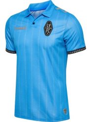 Koszulka domowa Hummel Las Vegas 2025/26. Białe koszulki sportowe damskie Hummel, m, bez wzorów, z materiału, bez kołnierzyka, bez ramiączek, do piłki nożnej. Za 313.00 zł.