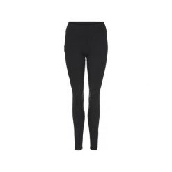 Damskie legginsy jeździeckie z pełną przyczepnością Equipage Finley. Czarne legginsy sportowe damskie EQUIPAGE, s, bez wzorów, z podwyższonym stanem, na fitness i siłownię. Za 339.50 zł.