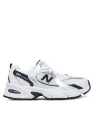 New Balance Sneakersy GR530WN Biały. Białe buty sportowe dziewczęce New Balance, bez wzorów, z materiału, bez zapięcia. Za 319.99 zł.
