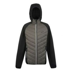 Męska Kurtka Hybrydowa Andreson VIII. Czarne kurtki sportowe męskie Regatta, m, bez wzorów, z puchu, trekkingowe. Za 130.99 zł.