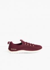 Buty wsuwane typu barefoot Kangaroos z elastyczna podeszwą. Czerwone obuwie sportowe damskie bonprix, bez wzorów. Za 209.99 zł.