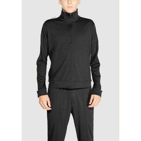 Bluza Mężczyzna CALVIN KLEIN PW - FULL ZIP. Czarne bluzy sportowe męskie Calvin Klein, m, bez wzorów, bez kaptura. W wyprzedaży za 412.25 zł.
