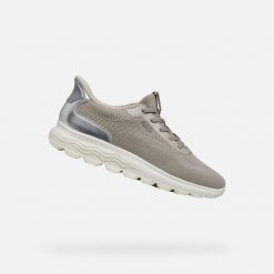 Buty GEOX D SPHERICA PLUS Szary. Szare trekkingi damskie Geox, trekkingowe. Za 459.80 zł.