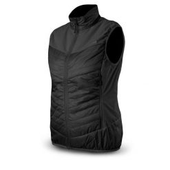 Kamizelka Trimm ZENA VEST. Czarne kurtki damskie TRIMM, uniwersalny, bez wzorów, bez kaptura. W wyprzedaży za 231.00 zł.