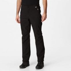 Męskie spodnie trekkingowe wodoodporne Dayhike IV. Czarne spodnie sportowe męskie Regatta, na lato, m, bez wzorów, trekkingowe. W wyprzedaży za 315.00 zł.