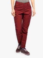 Spodnie damskie Fjallraven/Specialized Riders Hybrid Trousers. Czerwone spodnie materiałowe damskie Fjällräven, l, bez wzorów, z bawełny. Za 675.39 zł.