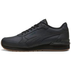 Buty sportowe Puma St Runner V4 L. Czarne obuwie sportowe damskie Puma, bez wzorów, z syntetyku. Za 299.99 zł.