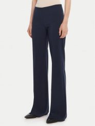 Rinascimento Spodnie palazzo CFC0125425003 Granatowy Wide Leg. Niebieskie spodnie materiałowe damskie Rinascimento, l, bez wzorów, z materiału. Za 369.99 zł.