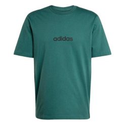 Koszulka Adidas Sport M Lin Sj Dorosłych. Zielone koszulki sportowe męskie Adidas, m, bez wzorów, z bawełny, bez kołnierzyka, bez ramiączek. Za 167.99 zł.