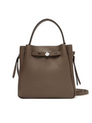 Tory Burch Torebka Romy Bucket Bag 166982 Brązowy. Brązowe torebki do ręki damskie Tory Burch, bez wzorów, ze skóry, bez dodatków. Za 2,129.00 zł.